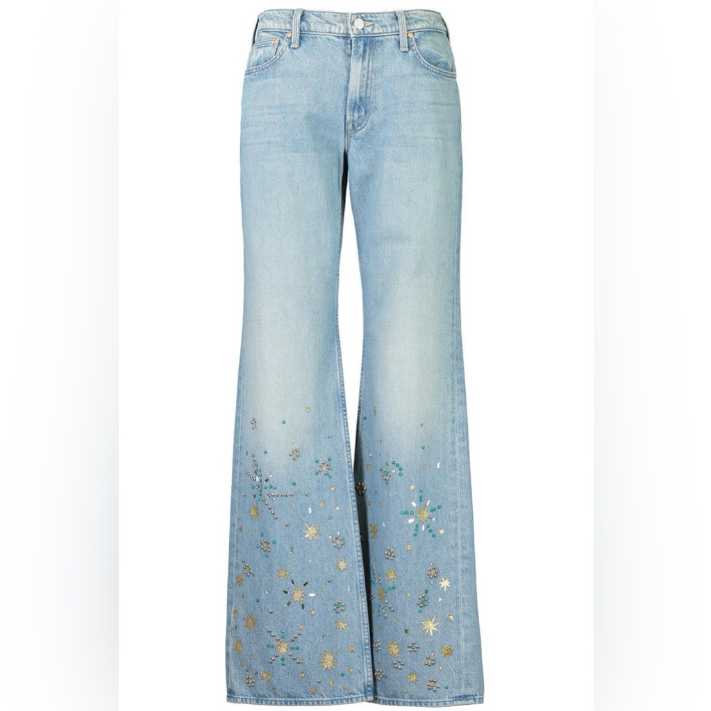 Mother Superior The Bookie Heel Bootcut Jeans Righteous Gemstone Nwt Size 27